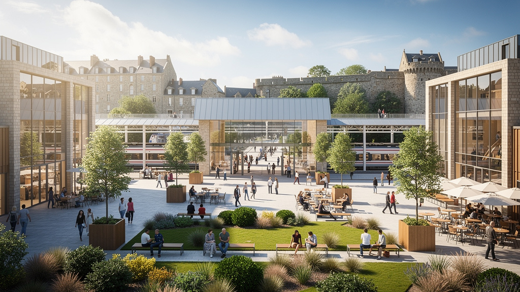 Les Docks Saint-Malo transforment le quartier de la gare